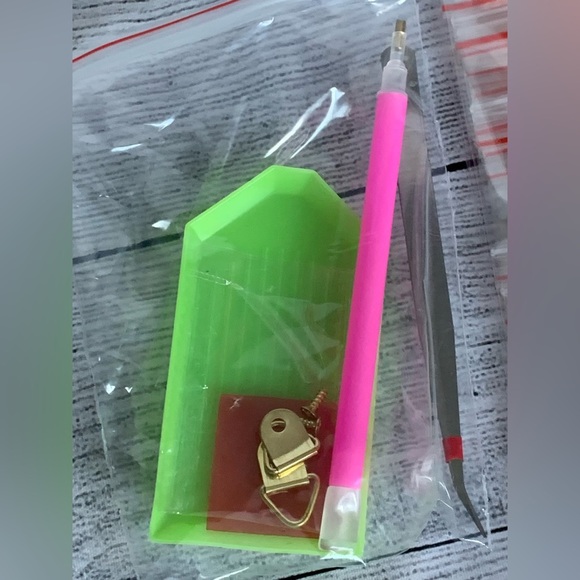 Christmas Santa Claus Diamond Painting Kit 30x30cm - Picture 3 of 6